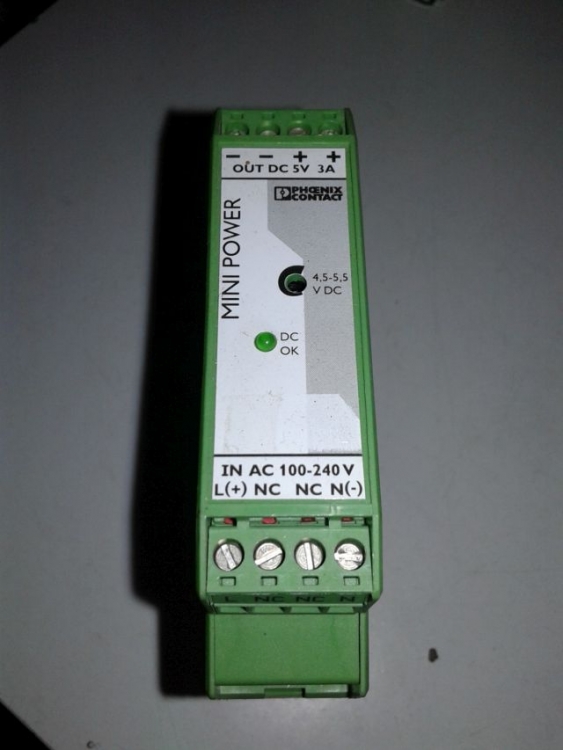Phoenix Contact - napájecí jednotka MINI-PS-100-240AC / 5DC / 3