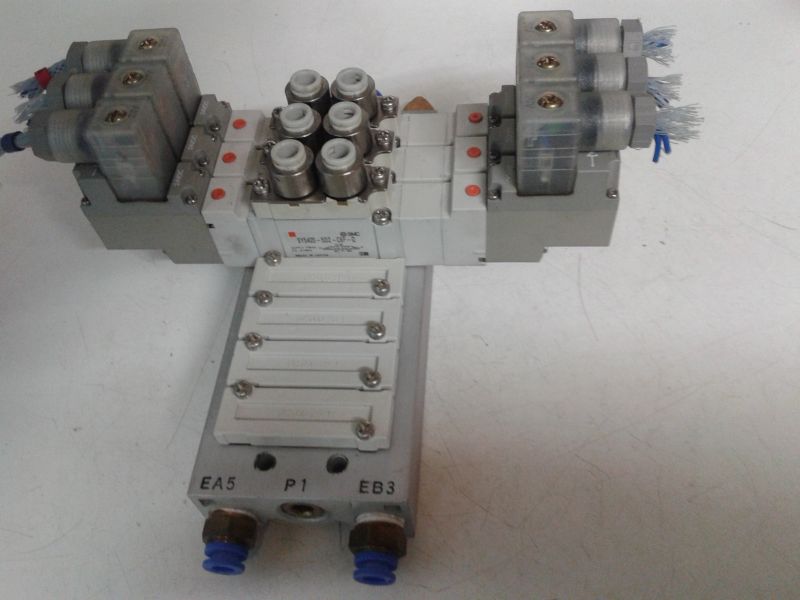 Terminál SMC 3 x ventil typ SY5420-5D2-C6F-Q