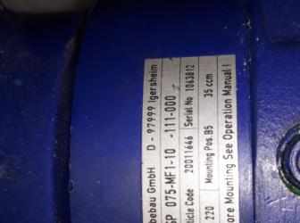Převodovka typ SP075-MF1-10-111-000