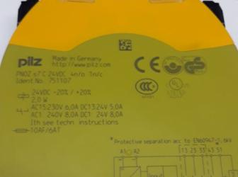 Bezpečnostní relé Pilz - PNOZ s7 C 24VDC 4n/o 1n/c