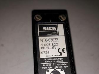 Optický registrační kontrastní snímač SICK  typ NT6-03022