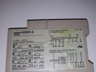 Časové relé OMRON typ H3DR-A