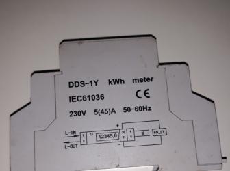 DDS-1Y podružný elektroměr